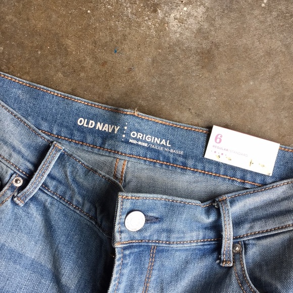 Old Navy Jeans.  Size 6.  New w/tags - Picture 3 of 3